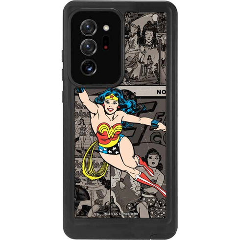 DC Comics Wonder Woman Vintage pose pattern Galaxy Note20 Ultra 5G Waterproof Case